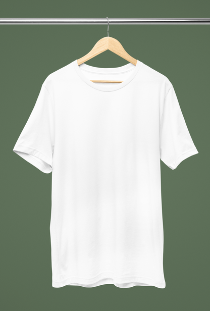 White Heavyweight Oversized Pure Cotton T-Shirt