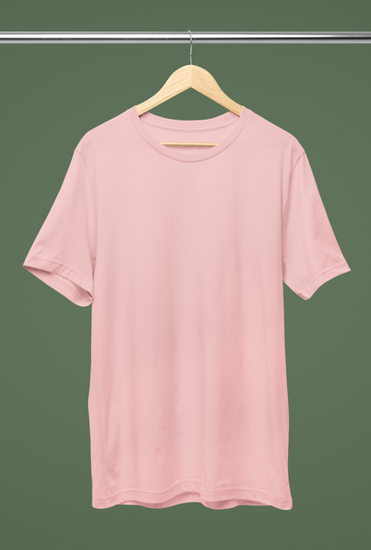 Baby Pink Heavyweight Oversized Pure Cotton T-Shirt